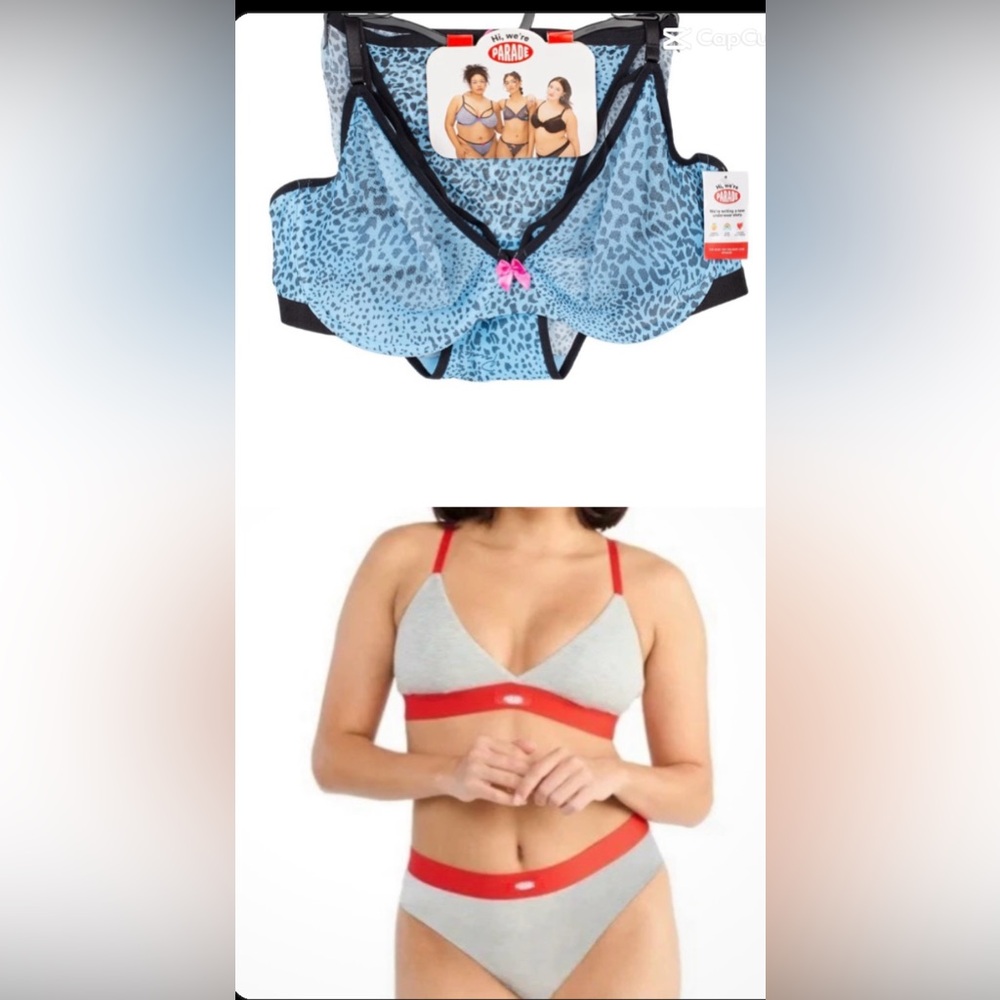 Two beautiful sets of women's underwear, both size 2x